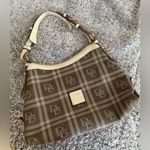 Dooney & Bourke plaid shoulder bag